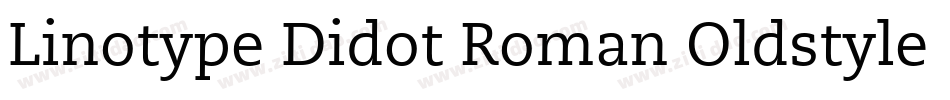 Linotype Didot Roman Oldstyle Figures字体转换